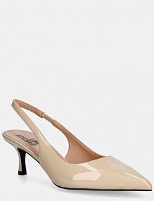 Szpilki Love Moschino  beżowe JA10336G1OIH0104