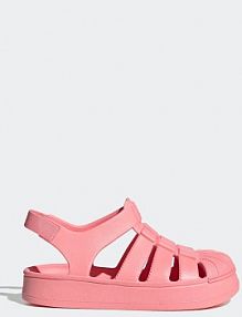 Sandały adidas Originals  pomarańczowe dziecięce JI2799