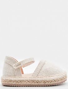 Espadryle Mayoral  beżowe dziecięce 41749.42B.Baby.PPY2