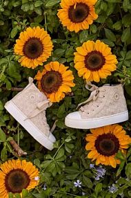 Trampki wysokie Mayoral  beżowe dziecięce 43718.50A.Kids.PPY2