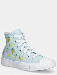 Trampki wysokie Converse  turkusowe dziecięce A16555C