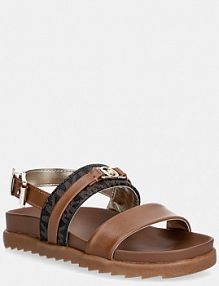 Sandały Michael Kors  brązowe dziecięce MK03298210