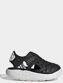 Sandały Adidas  czarne dziecięce JP6998