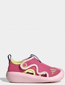 Sandały Adidas  różowe dziecięce JS2550