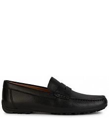 Mokasyny Geox  czarne męskie U35CFB00034C9997