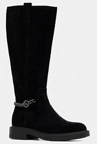 Kozaki Guess  czarne damskie FLFYN2.LEA11.BLACK