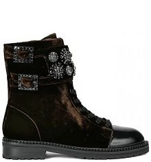 Workery Kurt Geiger London  brązowe damskie 4995235789