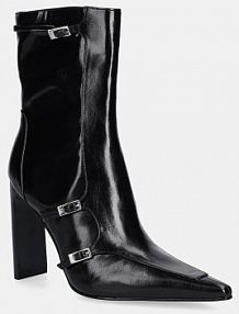 Botki na szpilce Steve Madden  czarne 11004818.001