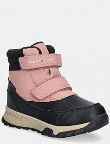 Śniegowce Tommy Hilfiger  różowe dziecięce T1A5.34048.30.34