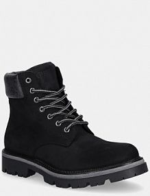 Trapery Guess  czarne męskie FMFSIR.LEA10.BLACK