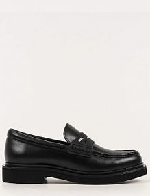 Mokasyny Karl Lagerfeld  czarne męskie KL12213.000