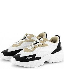 Sneakersy HUGO  białe dziecięce G00301.36.41