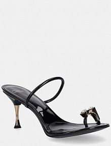 Klapki na szpilce Jeffrey Campbell  czarne JC.1591.1.1