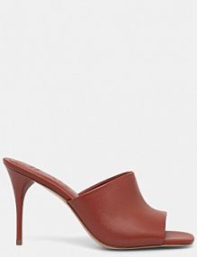 Klapki na szpilce Answear.LAB  czerwone LT2667-1.cjk