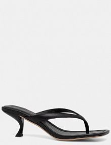 Klapki na szpilce Answear.LAB  czarne LT5111L-5102,cjk