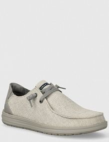 Mokasyny Skechers  szare męskie 210726