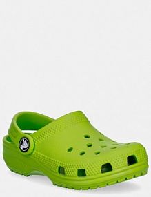 Klapki Crocs  zielone dziecięce 206990..CLASSIC.KI