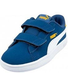 Buty Dziecięce Smash V2 Ze Skóry Ekologicznej PUMA