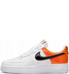 Buty Nike Air Force 1 07 Biało-Pomarańczowe męskie