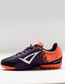 Buty do piłki nożnej STARSPEED pomarańczowo-fioletowe LEGEA męskie