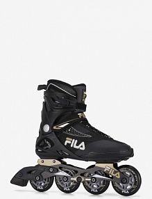 Rolki fitness dla dorosłych Fila Bond 84 mm czarno-złote damskie