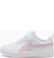 Buty dziecięce PUMA RICKIE na rzep pełne białe sportowe