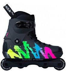 Roces - M12 LO Plus Jansons Peace Łyżwy wyczynowe - Dorośli - Czarny - 40 damskie