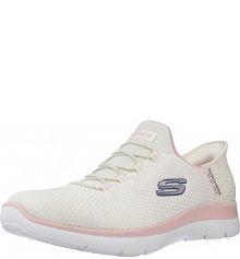 Buty SKECHERS SLIP-INS SUMMITS - DIAMOND DREAM Beżowy damskie
