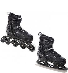 Rolki Łyżwy Regulowane 2w1 Raven Pulse damskie