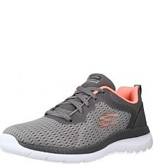 Buty SKECHERS BOUNTIFUL-QUICK PATH Szary damskie