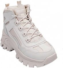Skechers Buty damskie Trekkingowe Beżowe Blox - Block Gawkers 38 EU