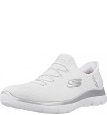 Buty SKECHERS SLIP-INS SUMMITS - DIAMOND DREAM Biały damskie