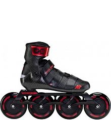 Rolki K2 Redline 110 Rolki Szybkościowe - Czarny - 40 damskie