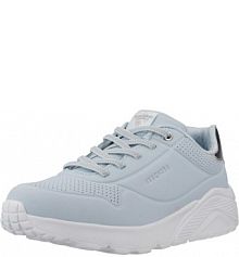 Buty SKECHERS UNO LITE-METALLIC MO Niebieski damskie