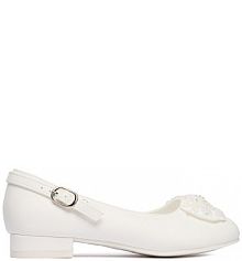Baleriny Jenny białe dziecięce CEO-CS23120-06
