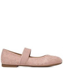 Baleriny Guess różowe dziecięce KIDS CEO-CS6666-04