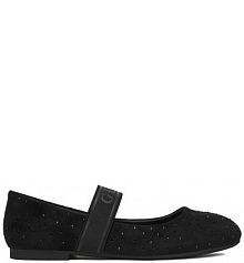 Baleriny Guess czarne dziecięce KIDS CEOWB-CS6666-04
