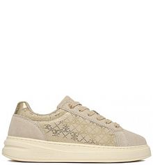 Sneakersy Guess beżowe dziecięce KIDS CEO-25KC1003