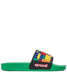 Klapki basenowe Sprandi zielone dziecięce CEO-P3047043CH