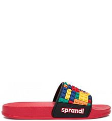 Klapki basenowe Sprandi czerwone dziecięce CEO-P3047043CH