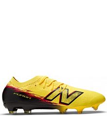 Lanki New Balance żółte/czerwone męskie FURON PRO FG V8 UF2F10X