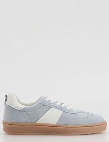 Sneakersy z łączonych materiałów Reserved jasnoniebieskie damskie 800HV-05X