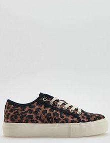 Sneakersy w zwierzęcy wzór Reserved wielobarwny damskie 822HV-MLC