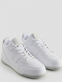 Białe sneakersy z jasnoszarymi wstawkami House męskie 074IU-00X