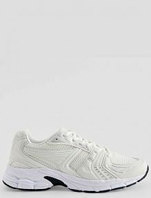 Sneakersy z łączonych materiałów białe House męskie 075IU-00X