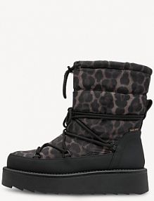 Botki na obcasie Tamaris czarne