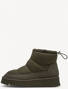 Botki na obcasie Tamaris zielone