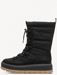 Botki na obcasie Tamaris czarne