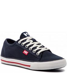 Tenisówki Helly Hansen granatowe damskie Fjord Canvas Shoe V2 114-66.597 Navy/Red/Off White