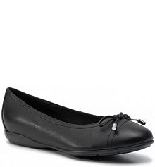 Baleriny Geox czarne damskie 